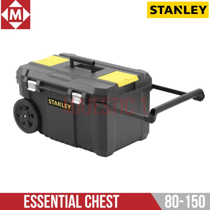 Stanley Toolbox with Wheels Essential Chest Tool Box with Wheels 80150 Lazada PH