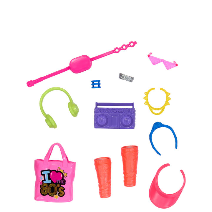 Barbie Accessories Pack with Green Color Headphone and Purple Color ...