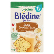 Bột pha sữa Bledina Pháp vị bánh mỳ 400g 15m
