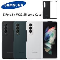 Samsung Z ต้นฉบับ Fold3 5G ซิลิโคนปลอกเคส W22สำหรับ Samsung Galaxy Z Fold 3เคสใสโทรศัพท์ EF-PF926