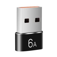 6a ชาร์จ Usb อย่างรวดเร็วเป็นชนิด C ไปยังอะแดปเตอร์ Usb Otg C ข้อมูล Macbook ตัวผู้ Xiaomi อะแดปเตอร์สำหรับ Samsung