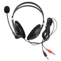 หูฟังแบบมีสาย High Fidelity Sensitive Adjustable 3.5Mm E-Sports Headphone With Mircophone For Computer Headset Surround Sound