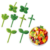 Food Pick - 8 Pieces Food Fruit Picks Toothpicks With Leaf Shapes For Bento Box