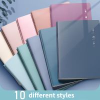 5pcs A5 B5 A4 Notebook Horizontal Line 80gsm Paper 38 Sheets Thick Notepad Diary Record Book Soft Cover Different Style Notebook Note Books Pads