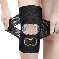 Professional Knee Brace with Side StabilizersKnee Wrap with Ultra-Soft Bandage for Running Workout Hiking All Sports