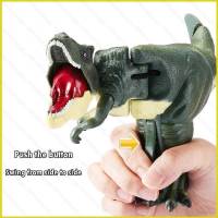 Gc6 Tik Tok Hot ตุ๊กตาฟิกเกอร์ไดโนเสาร์ แบบกดปุ่มเขย่าหัว และหาง Tyrannosaurus Rex ของเล่นสําหรับเด็ก