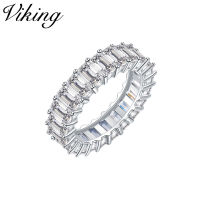 Viking แหวนเพชรแถวเงินวงแหวนแฟชั่นของผู้หญิงขายดียุโรปและอเมริกา S925