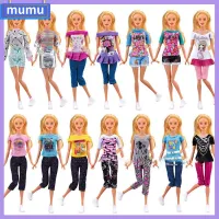 MUMU แฟชั่นสำหรับผู้หญิง เสื้อโค้ทตุ๊กตา11.5" อุปกรณ์เสริม DIY สวมใส่สบายๆ เสื้อผ้าเจ้าหญิงตุ๊กตา ของใหม่ หลากหลายสไตล์ ตุ๊กตา BJD 1/6 ตุ๊กตา30ซม.