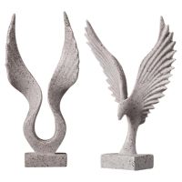 Angel Wing Statue Beautifully Resin Angel Wing Craftwork Sculpture Ornament Abstract Eagle Decoration Home Decor