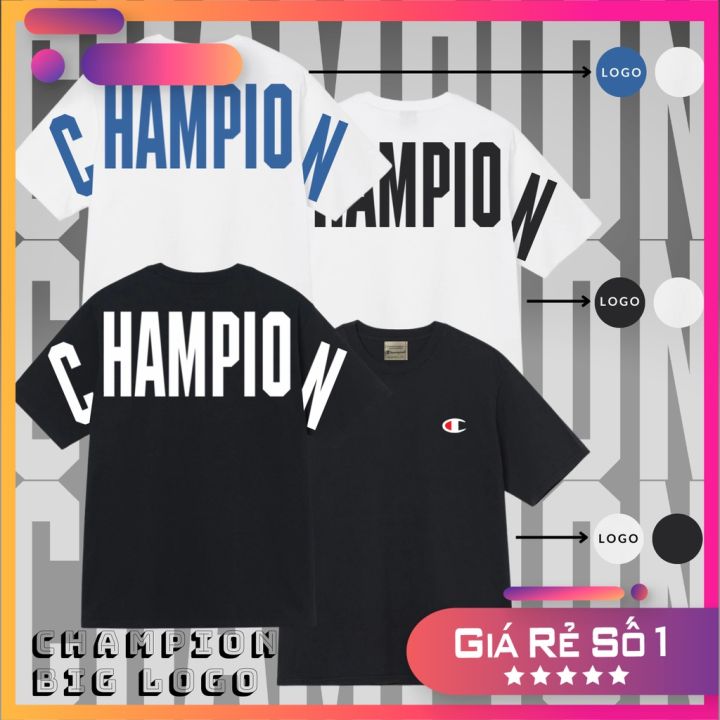 Áo Champion Big Logo Unisex Hot Trend 2022 Luck | Lazada.Vn