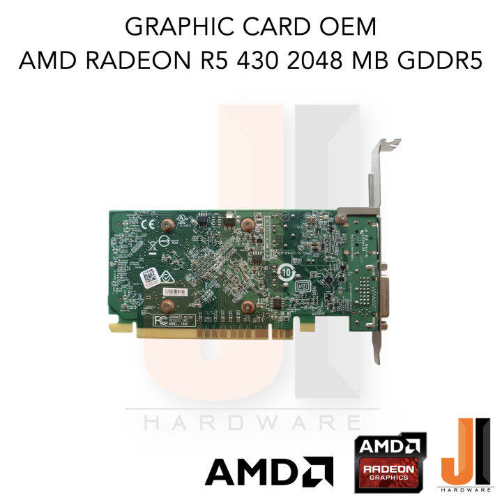 graphic-card-amd-radeon-r5-430-2048mb-64-bit-gddr5-oem-สินค้ามือสองสภาพดีมีการรับประกัน