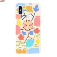 เคส TPU ซิลิคอนนุ่มรูปแบบ JNHF Mi 8 TOZBB ลายเคสสำหรับ Xiaomi น่ารักเคสโทรศัพท์