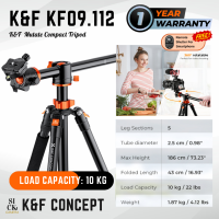 ขาตั้งกล้อง K&amp;F Concept รุ่น K&amp;F KF09.112 Professional Camera Tripod Horizontal Aluminium Tripods Monopod