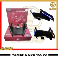 ยามาฮ่า Nvx 155 V2 VVA Aerox 2020 PSD โคมไฟท้ายไฟ LED วิ่งและน้ำไหลไฟ LED ไฟสัญญาณ LED สัญญาณไฟ