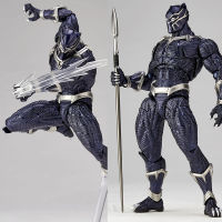 Revoltech Yamaguchi รูป King Of Wakanda Action Figures ของเล่นของขวัญคอลเลกชันคริสต์มาส Gifts888