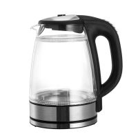 Electric Kettle, 1.7L Glass Water Boiler with Keep Warm Function &amp; Boil-Dry Protection, Tea Kettle Electric,EU Plug