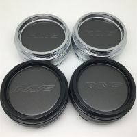 4pcs for Rays CE28 TE37 66mm Wheel Center Caps Hub Cover Black Chrome Emblem Badge Car Styling Accessories Gray Logo