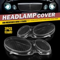 Car Headlight Shell Transparent Lampshade Cover Headlamp Glass For Benz W211 E240 E200 E280 E300 2002-2009