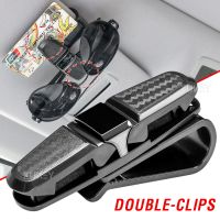 ][= Car Glasses Holder For Sun Visor Sunglasses Holder Eyeglasses Clip Universal For Audi Buick Ford Honda Jeep Jeep Nissan Toyota