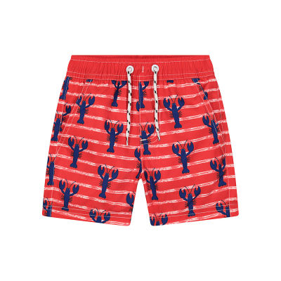 กางเกงว่ายน้ำเด็กผู้ชาย Mothercare red lobster board shorts VB470