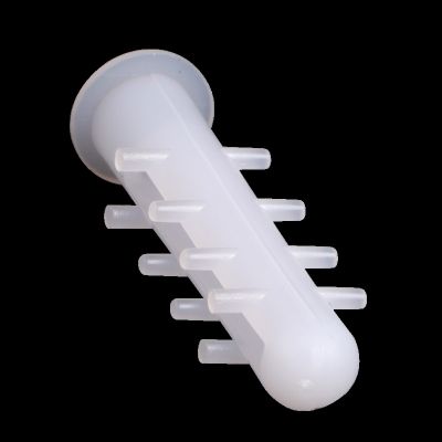 Support wholesale Expansion tube expansion screw square rubber plug white rubber particles with thorns PE transparent plastic square expansion tube 6/8mm