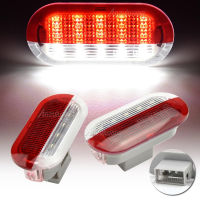 2PCS LED มารยาทประตูยินดีต้อนรับสำหรับ VW Golf MK3 MK4 Beetle Jetta Bora Polo Sharan Vento Touran Octavia รถจัดแต่งทรงผม