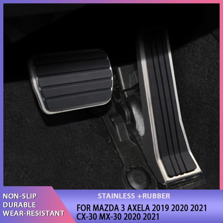 แป้นคันเร่งสำหรับรถยนต์แป้นเบรกแป้นคลัทช์สำหรับ-mazda-3-axela-2019-2020-2021-cx-30-mx-30-2020-2021
