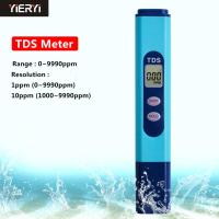 ดิจิตอล TDS Meter ทดสอบคุณภาพน้ำปากกากรอง TEMP PPM TDS Tester 0-9990 PPM ช่วงวัดสำหรับไฮโดรโปนิ,น้ำดื่ม