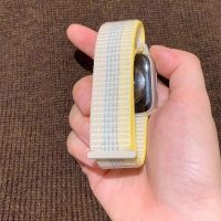 Tali Ultra untuk jam tangan Apple tali Ultra untuk jam tangan Apple 49mm 45mm 44mm 45mm 41mm 42mm 40mm 38mm gelang loop nilon seri Correa iwatch 8 se 7 6 5 4 3