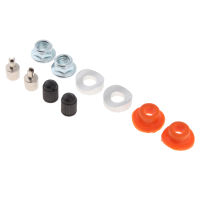 Seabuy Tire Valve Stems Caps Wheel Tyre Parts Dust Cover Rim Lock Nut Spacer Kit