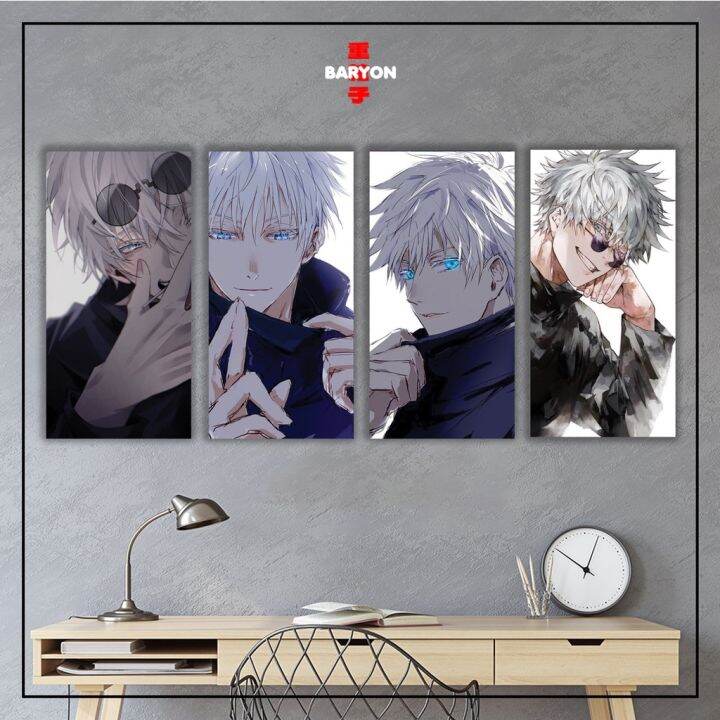 KAYU Baryon Room Decoration JUJUTSU KAISEN GOJO SATORU Display Poster ...