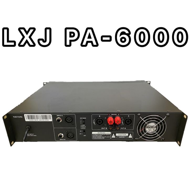 เพาเวอร์แอมป์-600w-600wวัตต์rms-เครื่องขยายเสียง-รุ่น-pa-6000