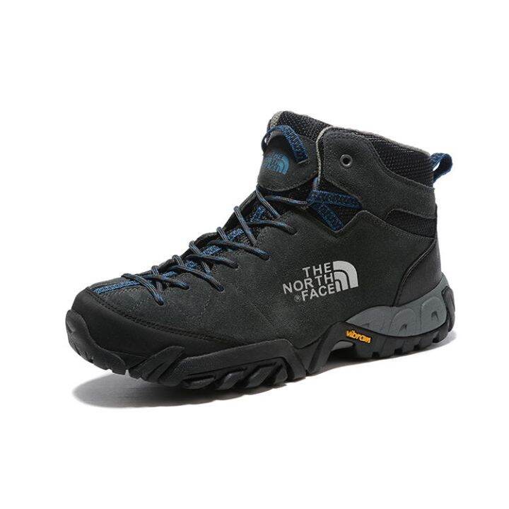 COD New The north face High-Top Men's Shoes Hiking Shoes Waterproof ...