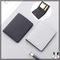 KOPLYU Zip Fashion Canvas Card Holder Men Short Wallet Multi-functional Mini Coin Purse