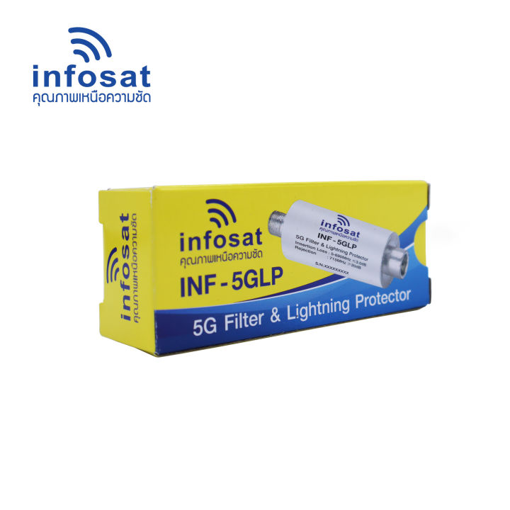 infosat-inf-5glp-ตัวป้องกันฟ้าผ่า