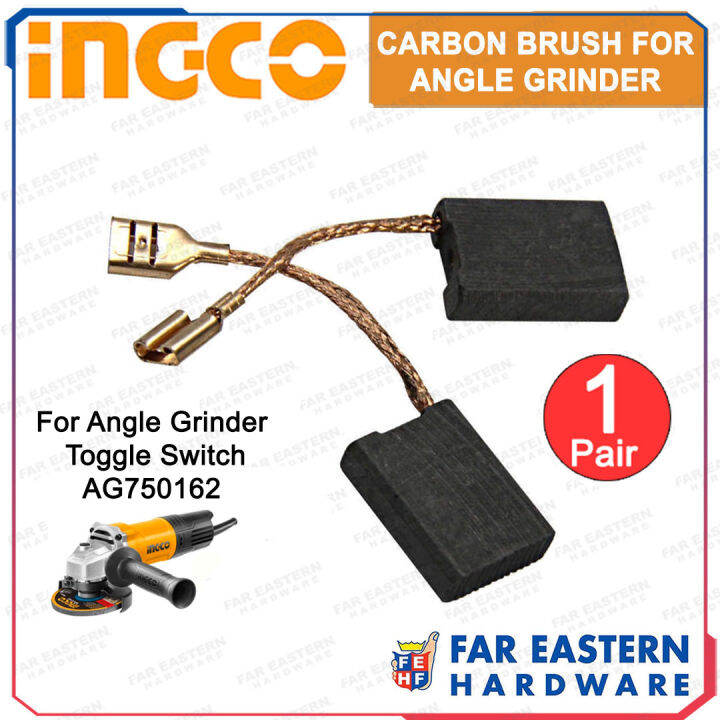INGCO Carbon Brush For Angle Grinder AG750282 AG750162 SP38 INSP