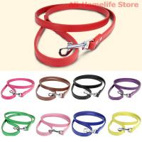 120cm Long PU Leather Dog Pet Leash Walking Training Traction Rope for Small Medium Large Dogs Pet Supplies Pink Black Blue Red Leashes