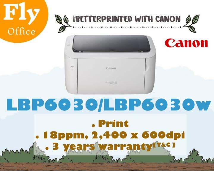Canon imageCLASS LBP6030 Monochrome Laser Printer Low Energy