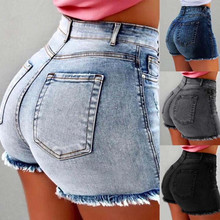 2020-summer-hot-shorts-women-jeans-high-waist-denim-shorts-fringe-frayed-ripped-denim-shorts-for-women-hot-shorts-with-pockets
