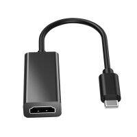 [LUNA electronic accessories] Nku USB3.1 Thunderbolt3 Type-C เป็น HDMI-เข้ากันได้กับอะแดปเตอร์สายแปลงสัญญาณ4K 1080P สำหรับ Macbook PC DP โหมด Alt เอาต์พุตวิดีโอ USB C