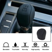 Silicone Car Gear Head Shift Knob Cover Gear Shift Handle Ball Collars for Ford Focus 2 3 4 MK2 MK3 MK4 MT 2009 - 2017