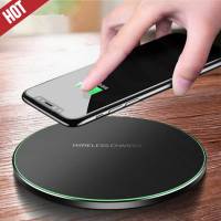 Wireless Charger สำหรับ IPhone13 Pro 11 12 X XR XS สูงสุด8 Fast Wirless Charging สำหรับ Samsung Xiaomi Huawei โทรศัพท์ Qi Charger Pad