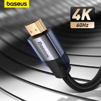 【YF】 Baseus HDMI-compatible Cable 4K 60HZ HD to extension Splitter for TV Switch Projector Laptop Office Video