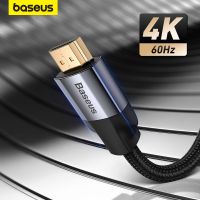 Baseus kabel Splitter ekstensi HDMI kabel pemisah ekstensi HDMI 4K 60HZ 4K HD ke 4K HD untuk proyektor sakelar TV kabel Video kantor Laptop