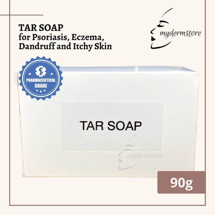 TAR SOAP for Psoriasis Eczema Dandruff and Itchy Skin 90g Lazada PH