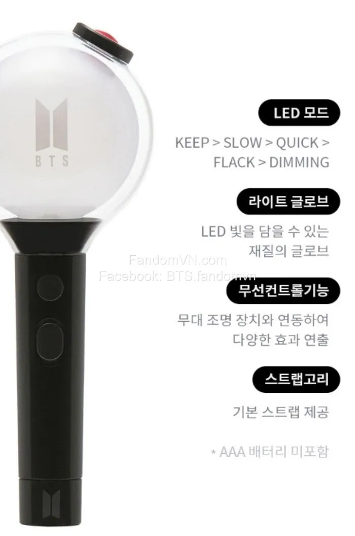 Bomb Special Bts - Lightstick Map Of The Soul Special Edition Official -  Gậy Cổ Vũ Bts Official | Lazada.Vn
