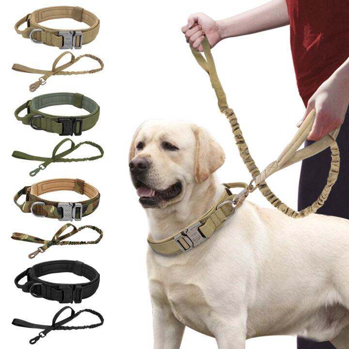 {Charm shoe shop} Tactical Dog Collars Handle | Lazada PH