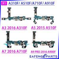 บอร์ดเชื่อมต่อแจ็คเสียง A310f พอร์ตที่ชาร์จแบบยืดหยุ่นได้แท่นชาร์จ A710f สายเคเบิลเสียบแจ็คสเตอริโอสำหรับ Samsung A910f เซ็นเซอร์ A510f