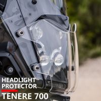 Untuk YAMAHA Tenere 700 XT700Z Tenere700 XT 700 Z 2019 - 2022 Penutup Lampu Pelindung Lampu Depan Sepeda Motor Akrilik