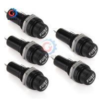 【YF】❏☂  5Pcs/lot 5x20mm Fuse Holders 5x20 mm Insurance Tube Socket Holder 10A 250V 15A 125V 5x20MM Panel